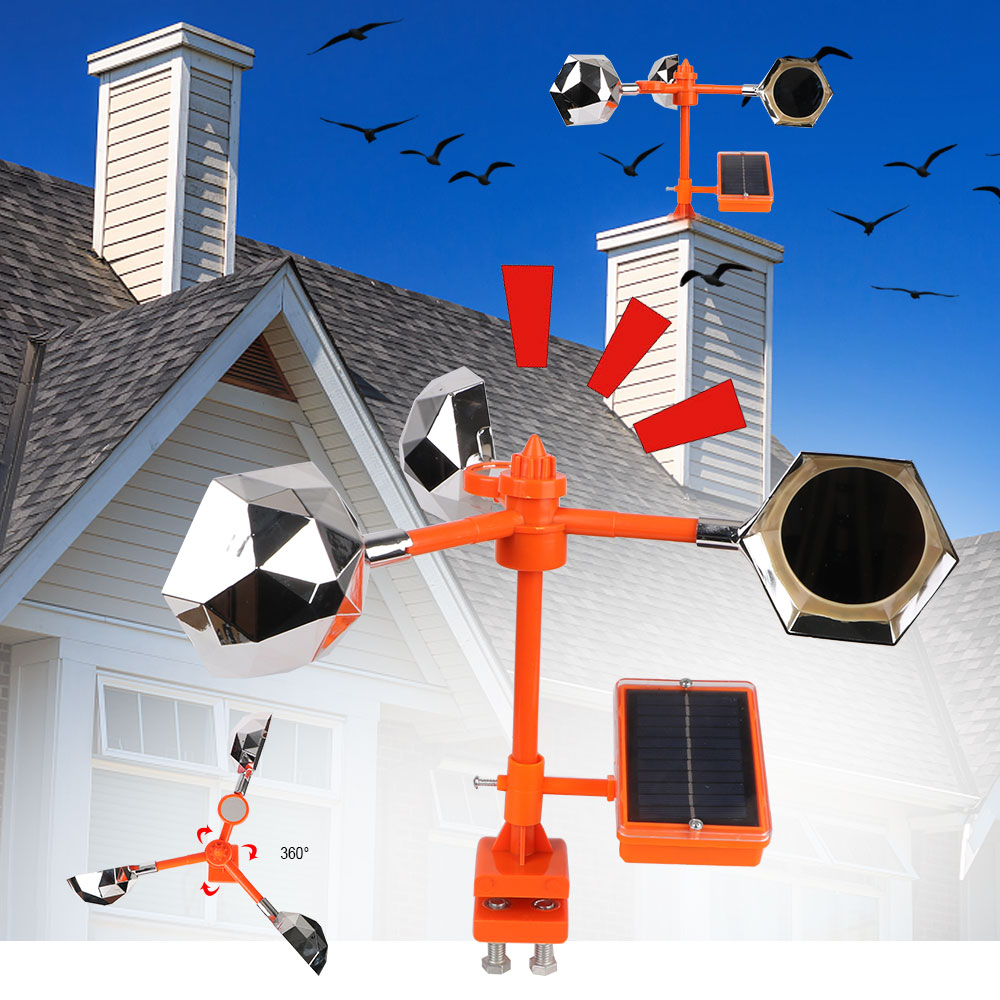 Solar Reflective Bird Repeller - Solar Bird Scarer のレビューと価格