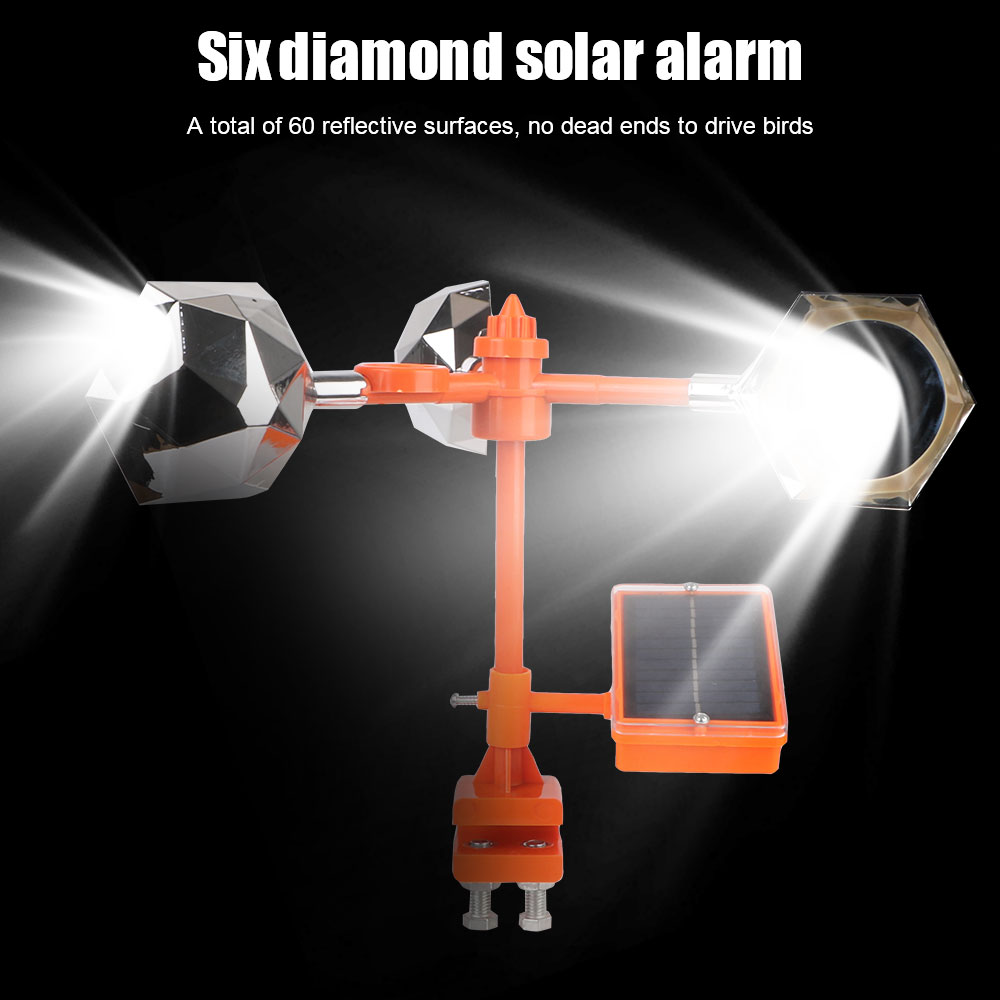 Solar Reflective Bird Repeller - Solar Bird Scarer のレビューと価格