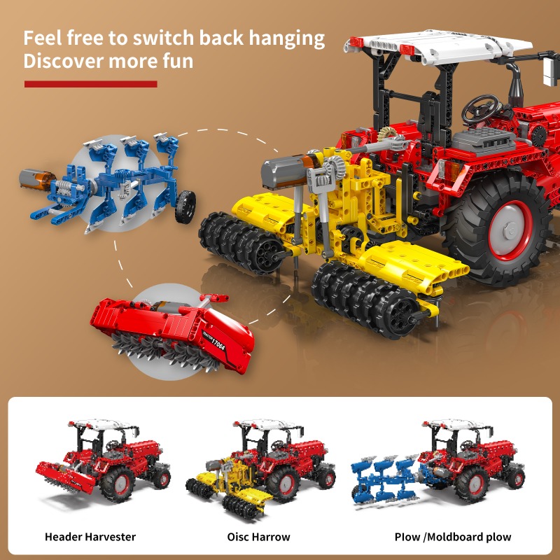 Mould King 17064 1857pcs Agric - Is Farming Under Agriculture のレビューと価格