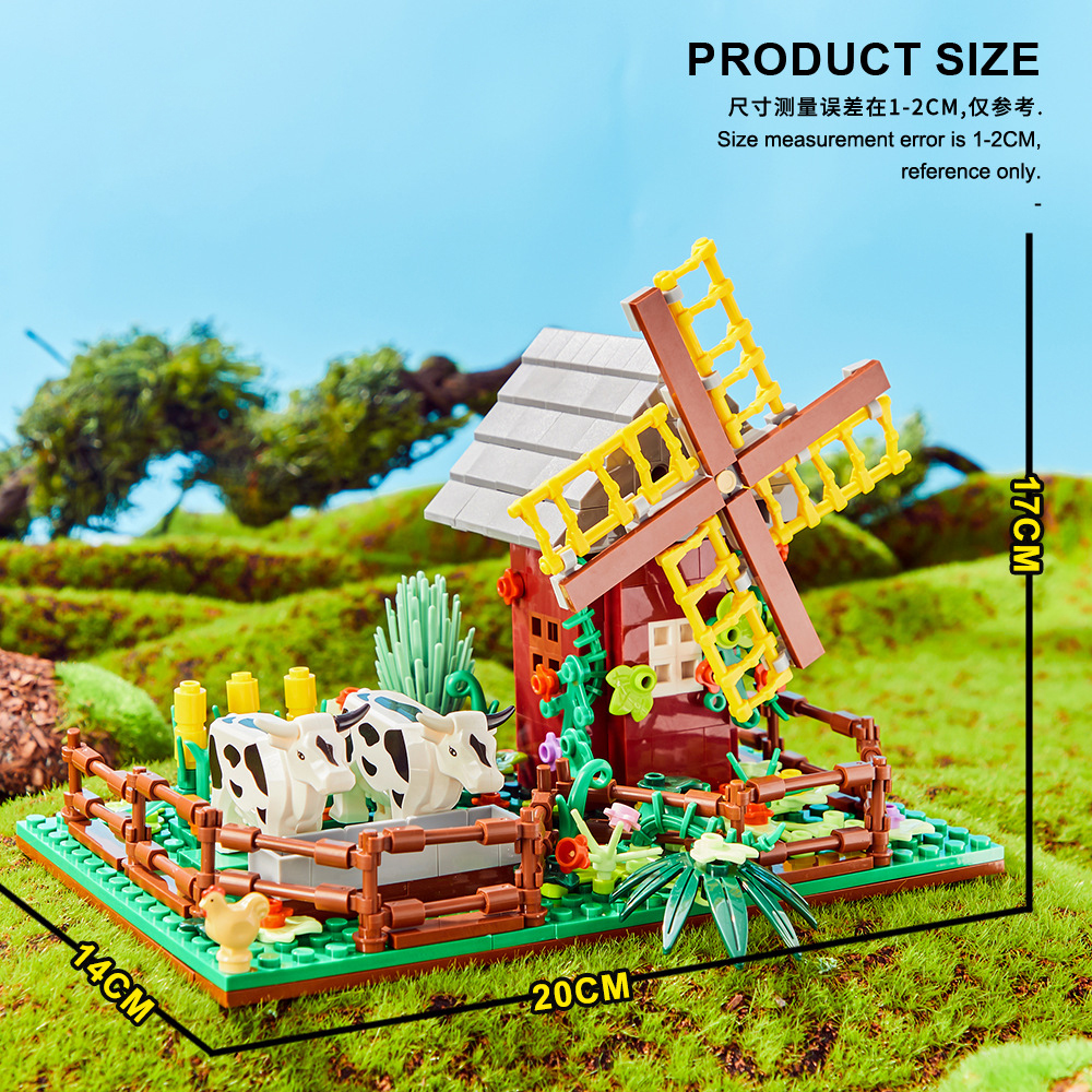 Happy Ranch MOC Building Block - Is Farming Under Agriculture のレビューと価格