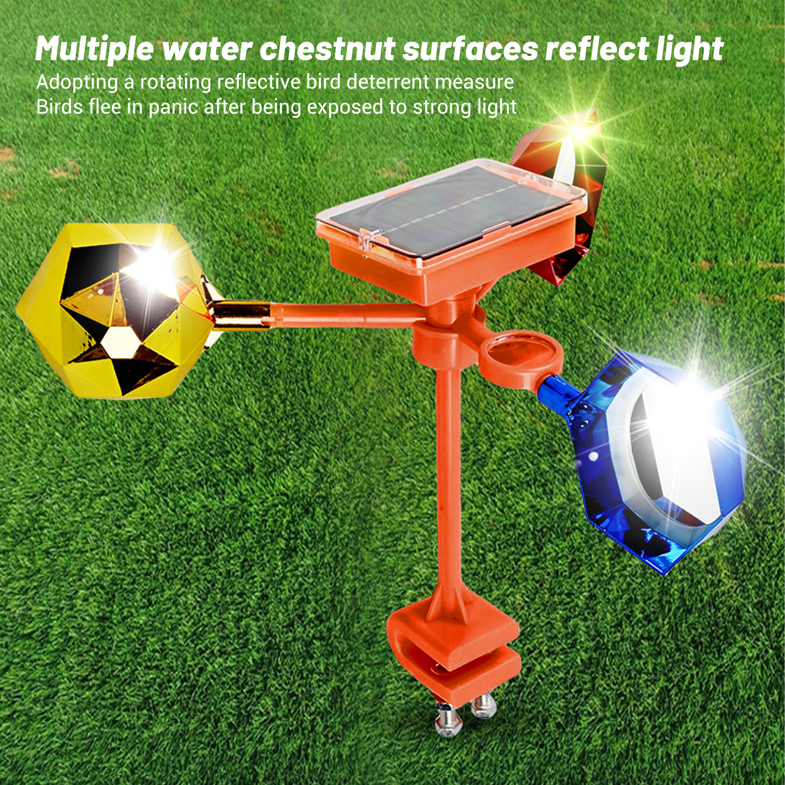 Birds Reflect Deterrent Solar  - Solar Bird Scarer のレビューと価格
