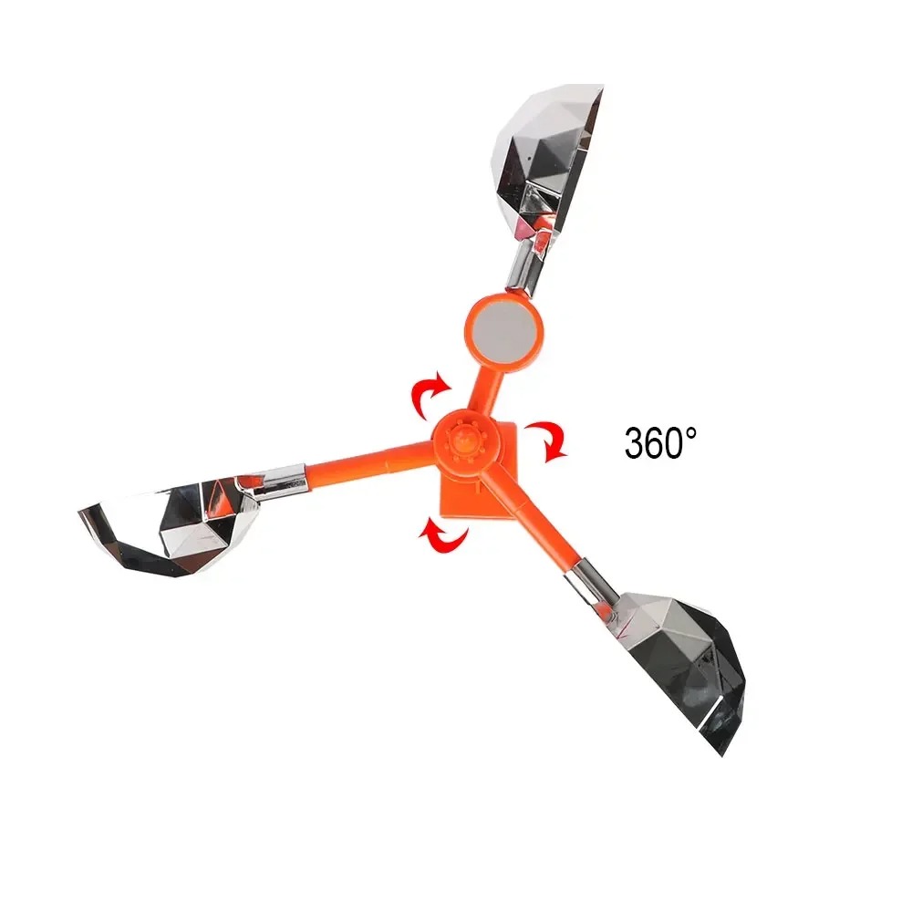 Solar Wind Powered 360° Bird R - Solar Bird Scarer のレビューと価格
